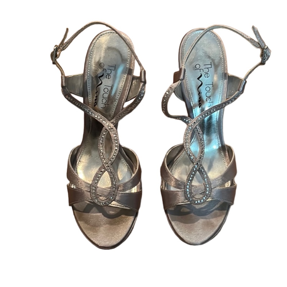 The Touch of Nina slingback sandal heels size 6.5